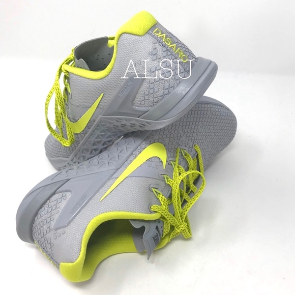 Nike Custom Metcon 4 Grey Green W AUTHENTIC - Picture 6 of 8